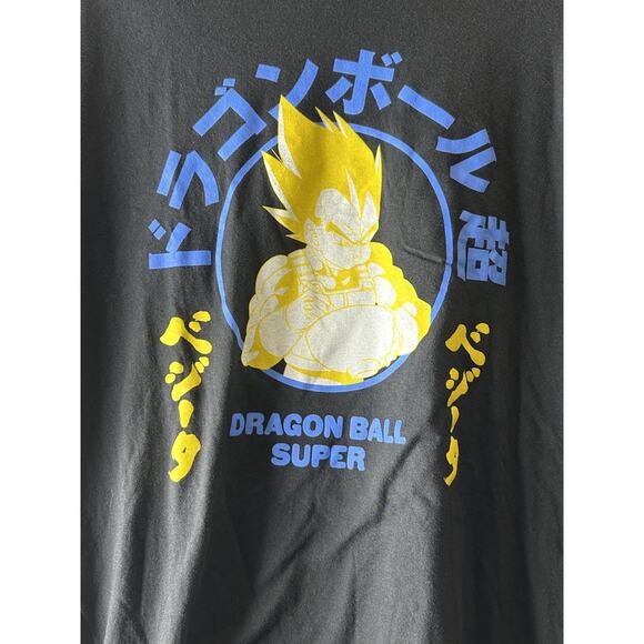 Dragon Ball Super New Adult T-Shirt -Yellow Vegeta size XL Toei Animation - Picture 1 of 5